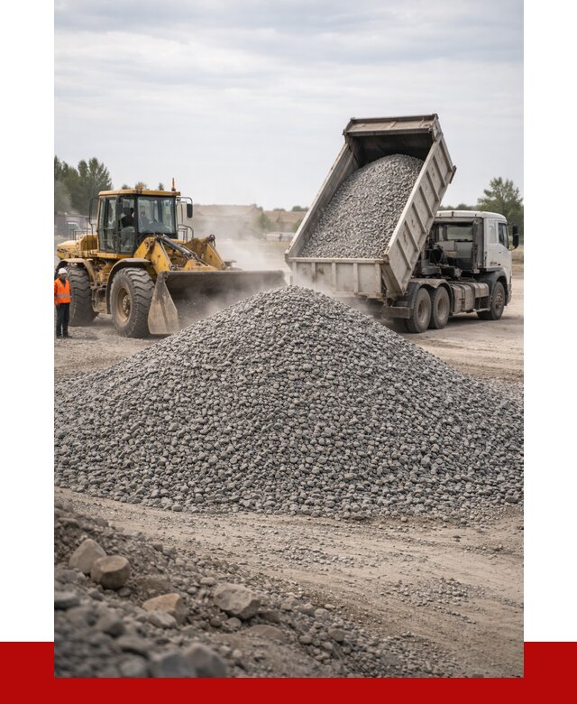 Купить щебень с доставкой в Москве от 2570 руб. | ПРОНЕРУДМск