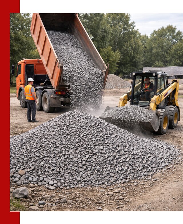Купить гранитный щебень фракции 5–10 в Москве с доставкой