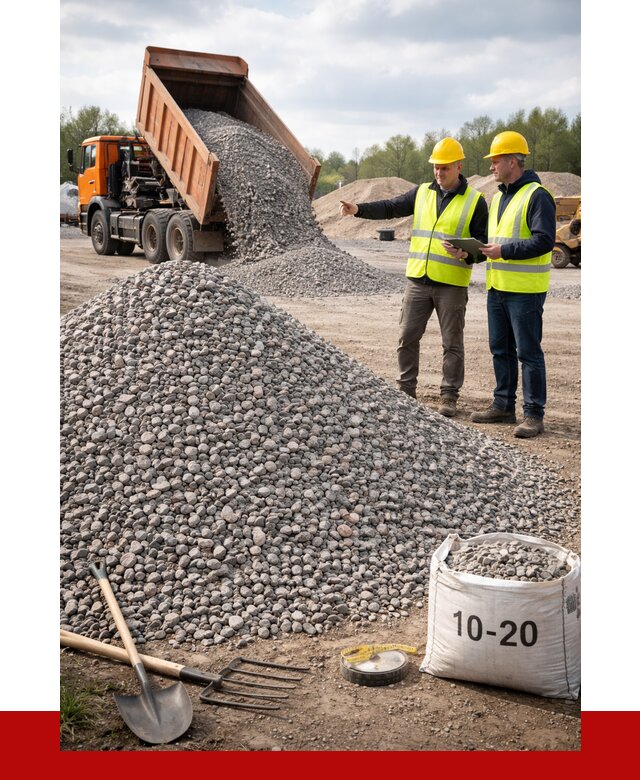Гранитный щебень фракция 10-20 в Москве от 4317 руб.|ПРОНЕРУДМск