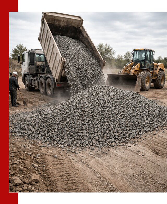Гранитный щебень фракция 10-20 с доставкой в Москве