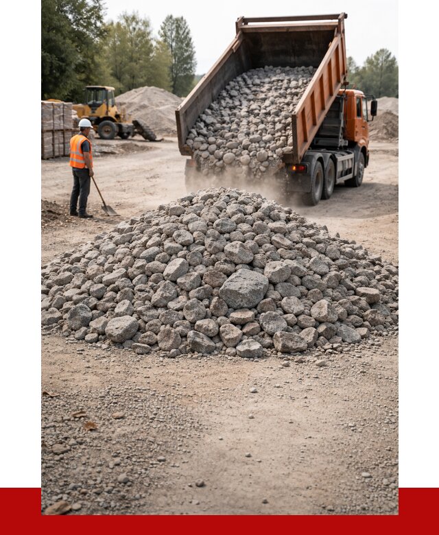 Гранитный щебень фракция 70-150 в Москве от 1696 | ПРОНЕРУДМск