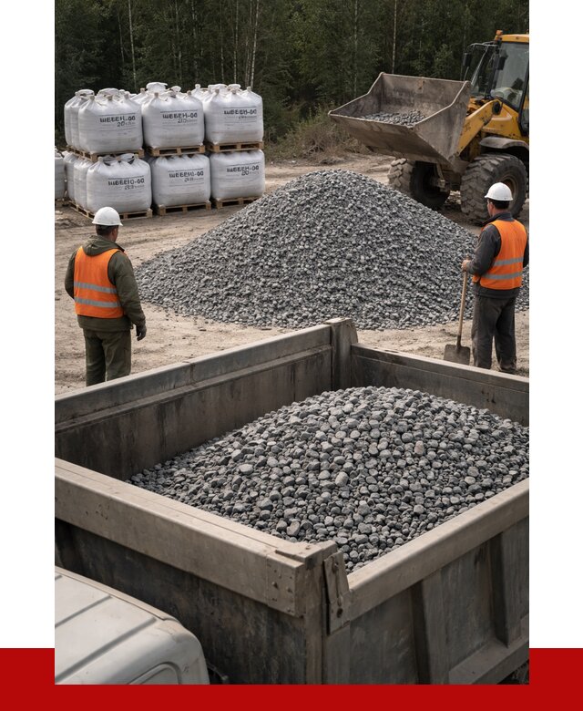 Щебень габбро диабаз 20-40 в Москве от 3495 руб. | ПРОНЕРУДМск