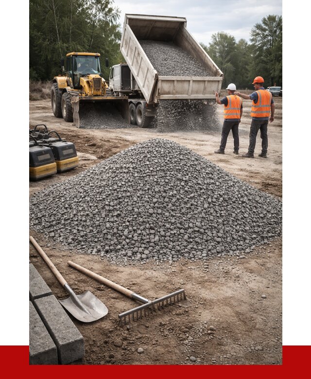 Гравийный щебень купить в Москве от 2261 р. ПРОНЕРУДМск