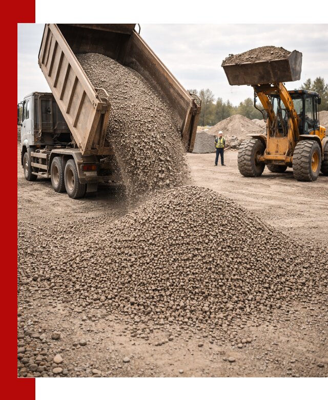Гравийный щебень фракция 3–10 с доставкой в Москве