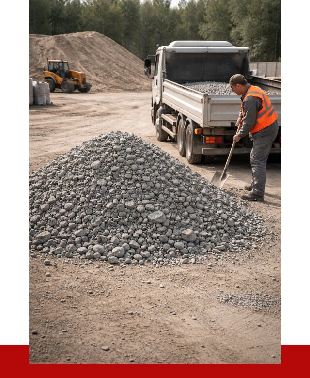 Гравийный щебень фракция 5-10 в Москве от 2261 р. | ПРОНЕРУДМск