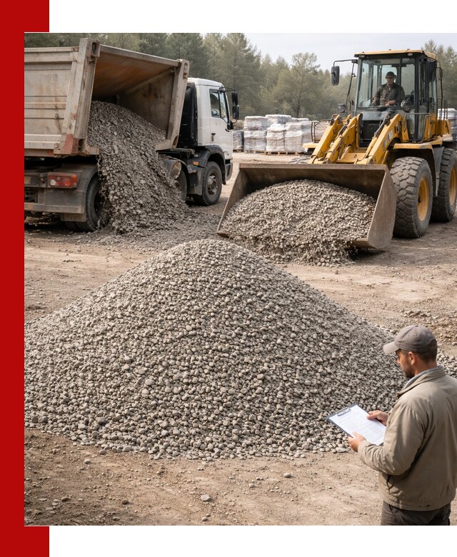 Гравийный щебень фракция 5–10 с доставкой в Москве