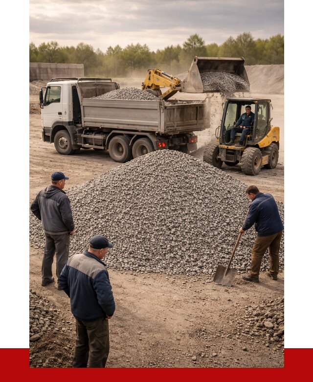 Гравийный щебень фракция 5-20 в Москве от 2467 р. ПРОНЕРУДМск