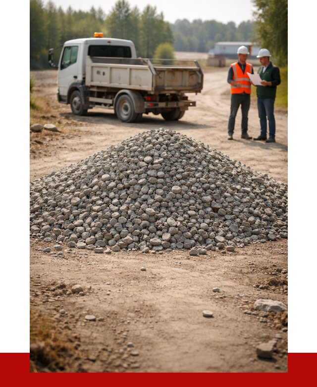 Гравийный щебень фракция 20-40 в Москве от 1233 р. | ПРОНЕРУДМск