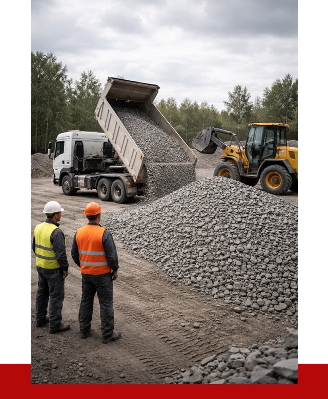Гравийный щебень фракция 40-70 в Москве от 9765р | ПРОНЕРУДМск