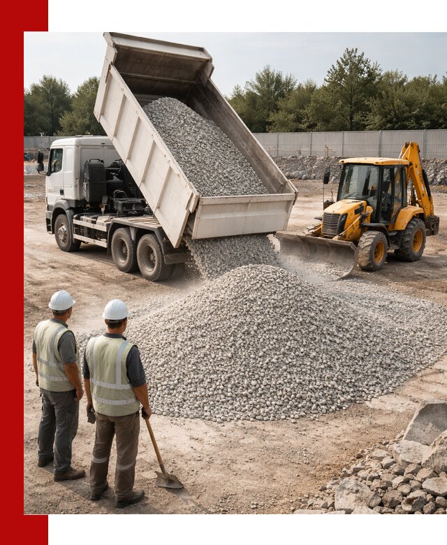 Купить известняковый щебень фракции 5–10 мм с доставкой в Москве