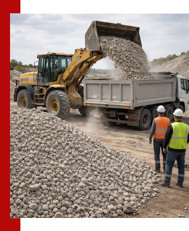 Доломитовый щебень фракция 40–71 доставка и продажа в Москве