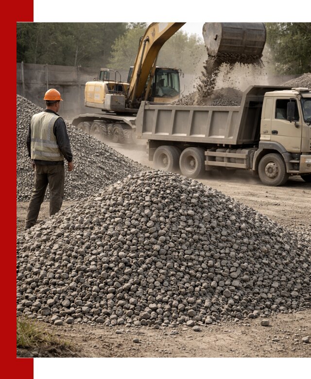 Шлаковый щебень фракция 5-20 с доставкой в Москве