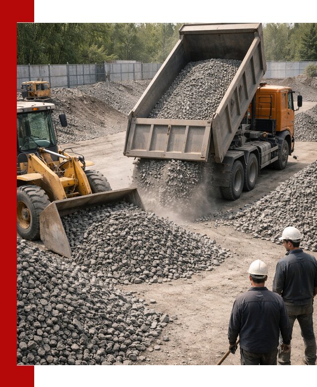 Шлаковый щебень фракция 20-40 доставка и продажа в Москве