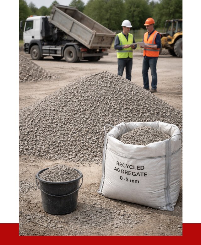 Вторичный щебень фракция 0-5 в Москве от 1645 р. ПРОНЕРУДМск