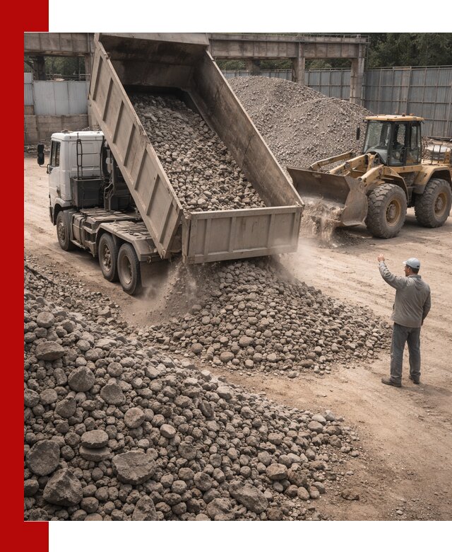 Вторичный щебень фракция 20-40 с доставкой в Москве