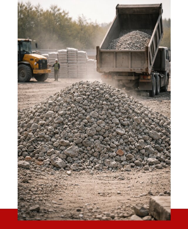 Вторичный щебень фракция 70-150 в Москве от 1439 р. | ПРОНЕРУДМск