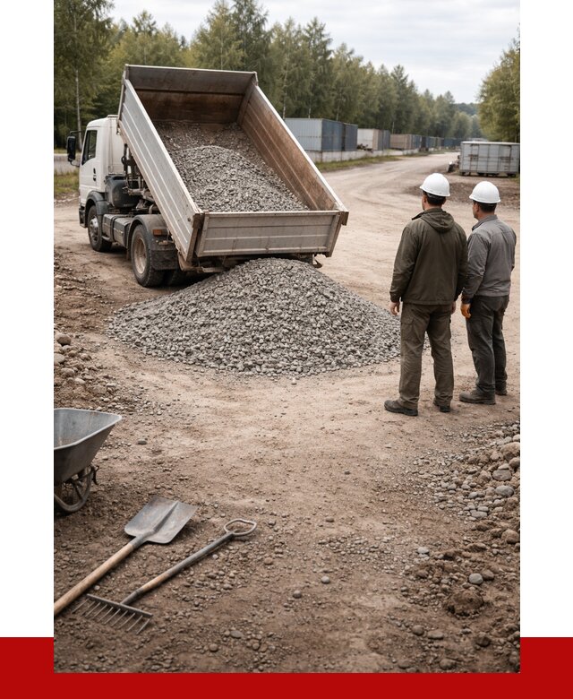 Бетонный щебень фракция 5-20 в Москве от 3289 р., ПРОНЕРУДМск