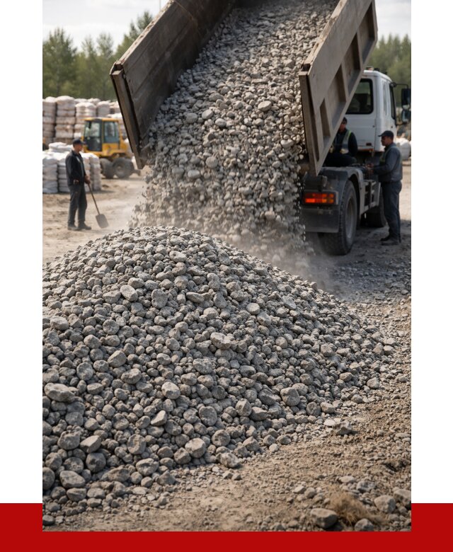 Бетонный щебень фракция 40-70 в Москве от 1850 р. ПРОНЕРУДМск