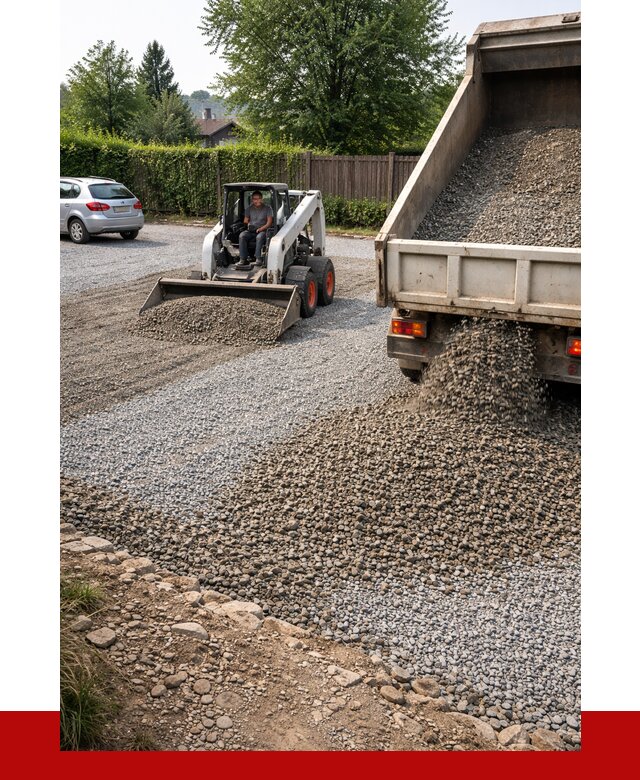 Щебень для парковки в Москве с доставкой от 1233 р.| ПРОНЕРУДМск