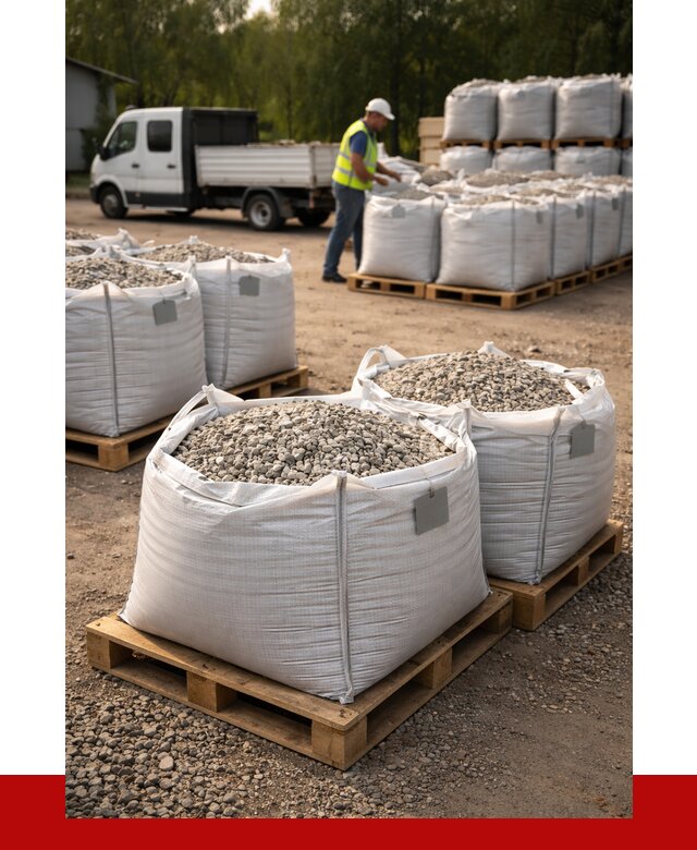 Щебень в мешках с доставкой в Москве от 4317 р. | ПРОНЕРУДМск