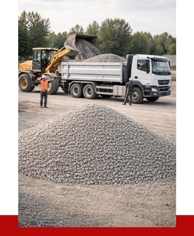 Купить мытый гравий в Москве от 3598 р, доставка ПРОНЕРУДМск