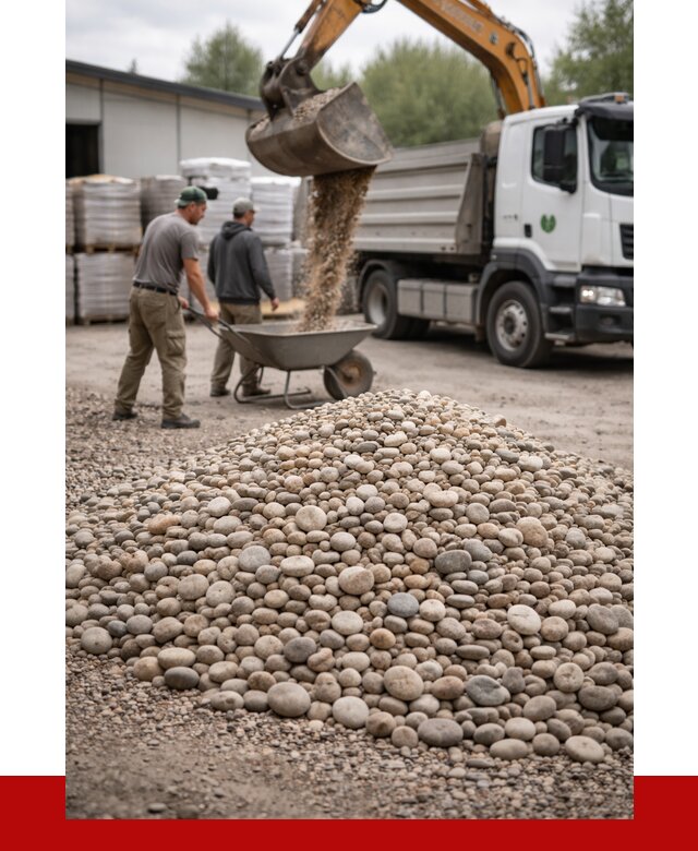 Галька декоративная в Москве от 3289 р. за куб | ПРОНЕРУДМск