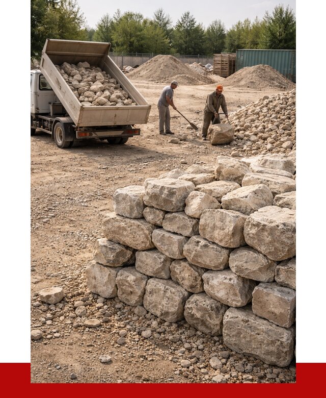 Бутовый камень известняковый в Москве от 4317 р. | ПРОНЕРУДМск