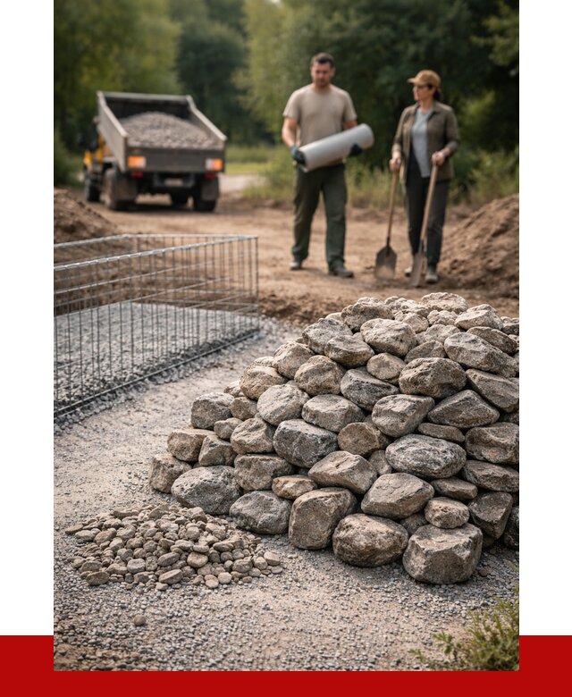 Камень для габионов фракция 100-200 в Москве от 4934 р. | ПРОНЕРУДМск