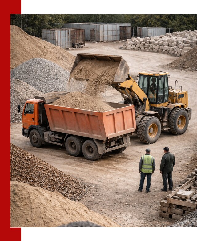 Доставка сыпучих смесей и смесей для стройки в Москве