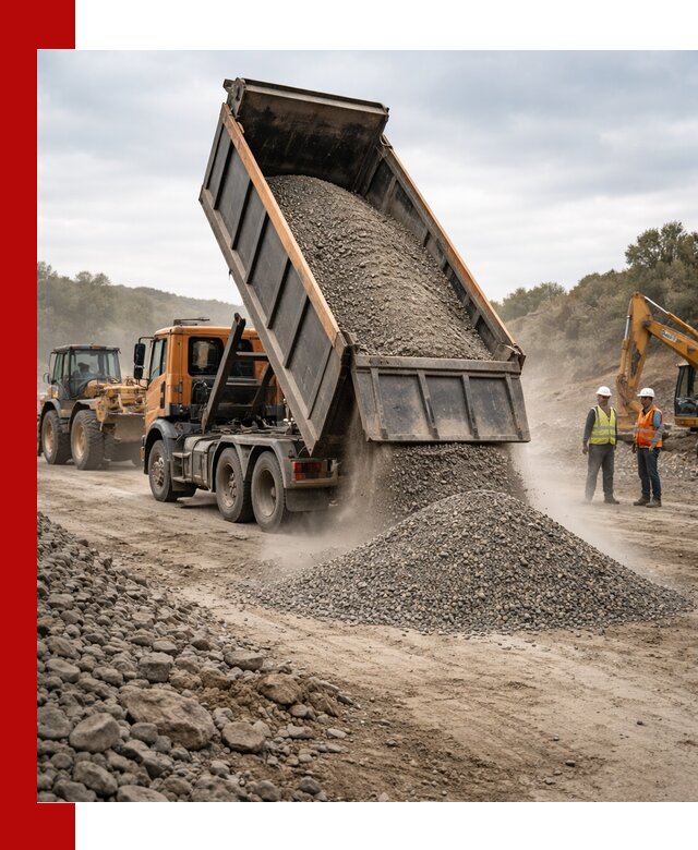 Щебёночно-песчаная смесь ЩПС С1 с доставкой в Москве