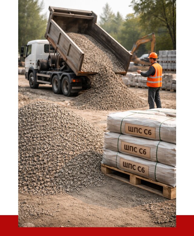 ЩПС С6 в Москве с доставкой от 2261 р. за куб | ПРОНЕРУДМск