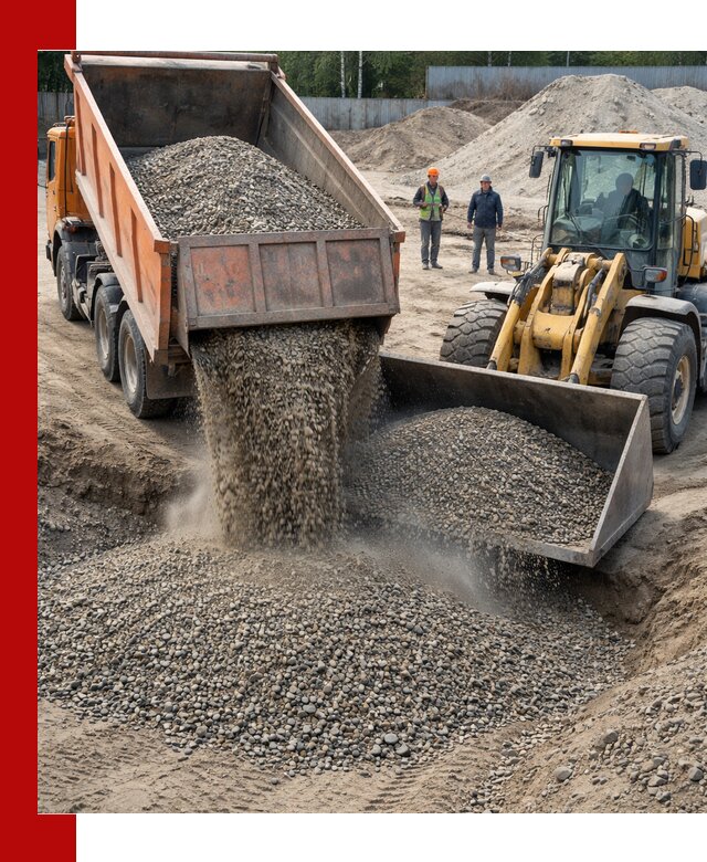 Доставка щпс С9 самосвалами по выгодным тарифам в Москве