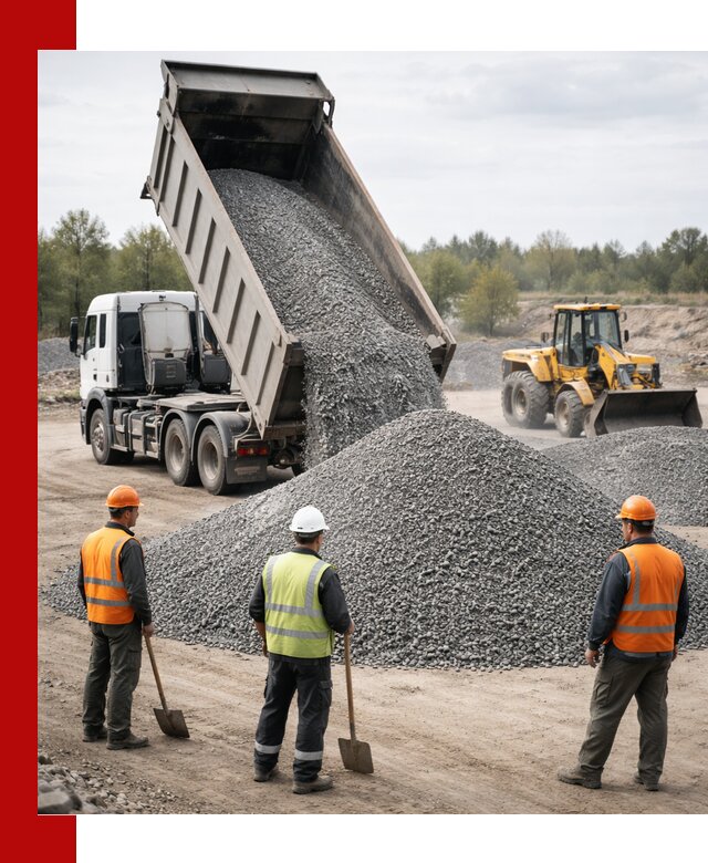 Доставка и продажа гранитной крошки в Москве