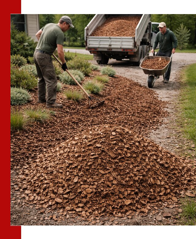 Крошка для мульчирования с доставкой в Москве