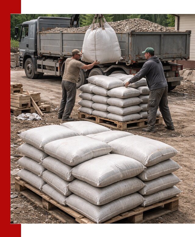Керамзит в мешках с доставкой в Москве от компании-поставщика