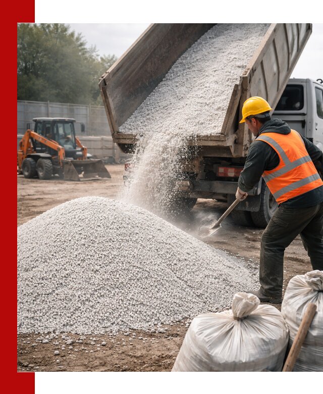 Доставка перлита вспученного в Москве оптом и в розницу