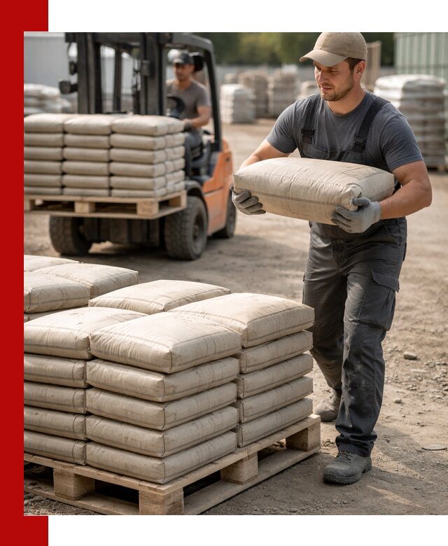 Доставка цемента в мешках оптом и в розницу в Москве