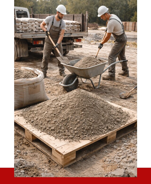 Цементно песчаная смесь М100 в Москве от 5345 р. за куб | ПРОНЕРУДМск