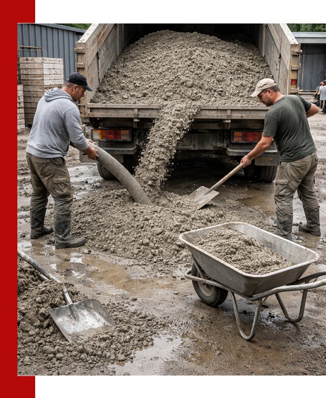 Цементно-песчаная смесь М150 доставка в Москве