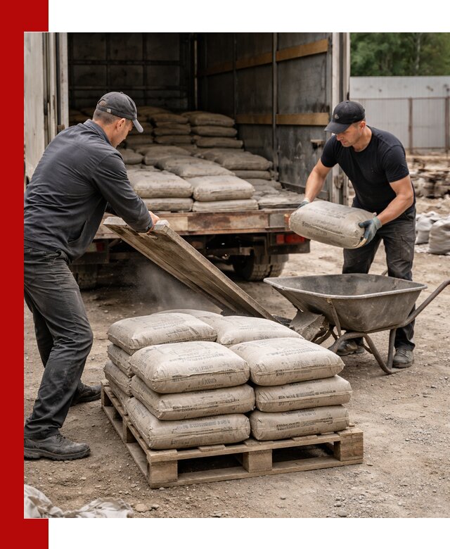 Пескобетон М300 с доставкой в Москве по выгодной цене