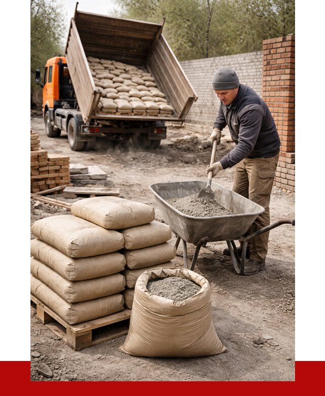 Купить сухую смесь для кладки в Москве от 1233 р. | ПРОНЕРУДМск