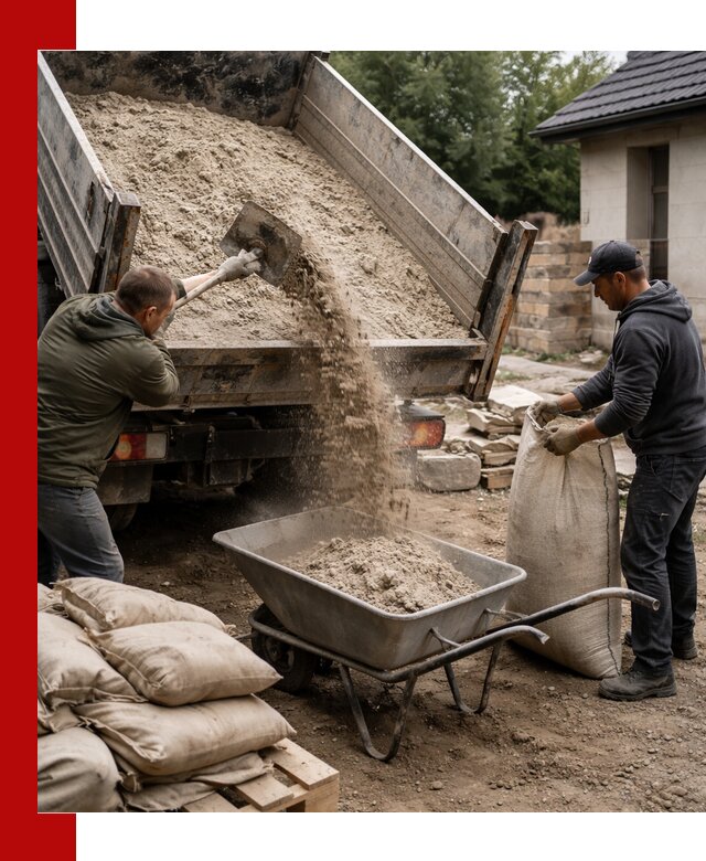 Качественная сухая смесь для кладки с доставкой в Москве