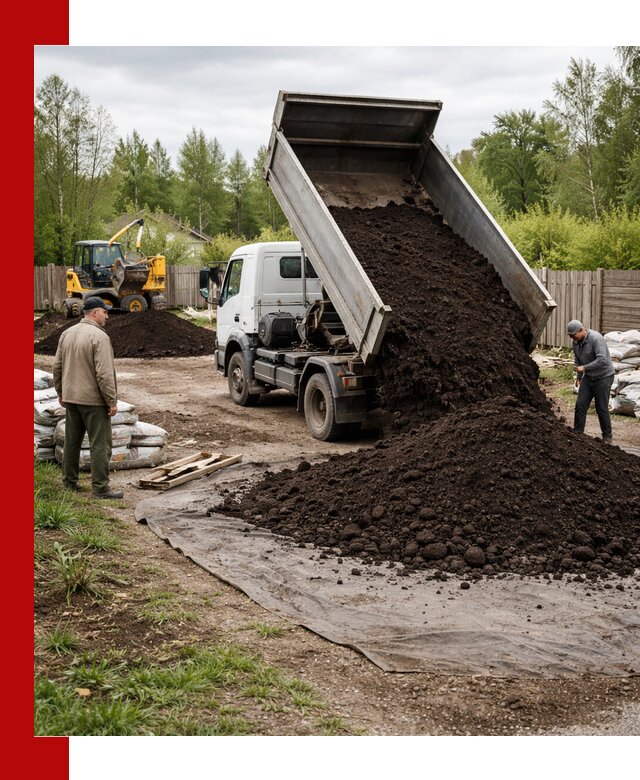 Доставка качественного почвогрунта в Москве оптом и в розницу