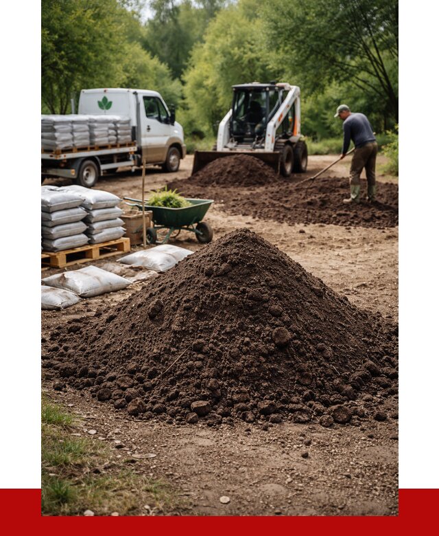 Грунт для озеленения с доставкой в Москве от 1850 р. | ПРОНЕРУДМск