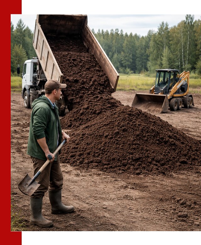 Купить верховой торф с доставкой в Москве для садоводства и растений