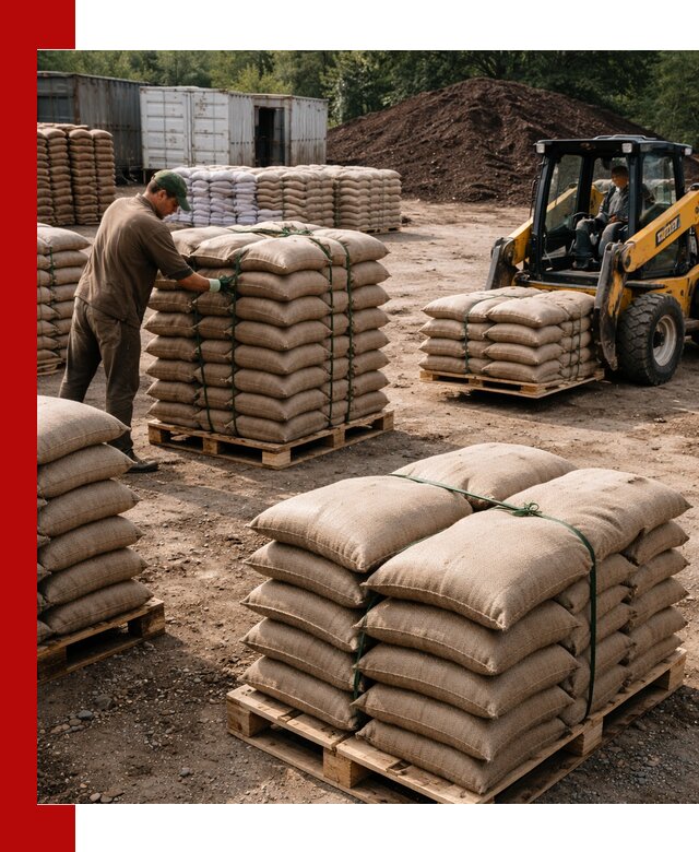 Доставка торфа в мешках по выгодным ценам в Москве