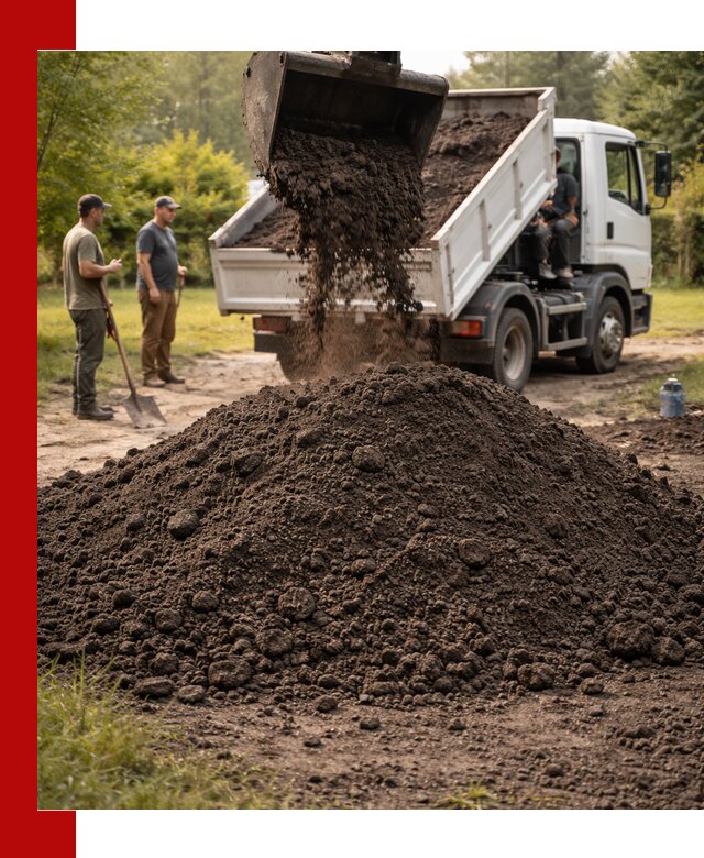 Доставка и продажа чернозема в Москве оптом и в розницу