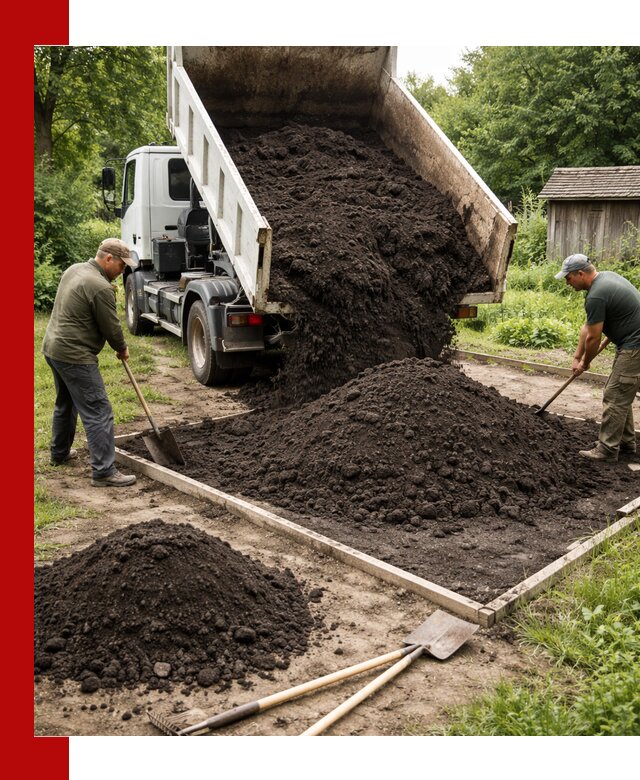 Купить чистый чернозем для огорода с доставкой в Москве