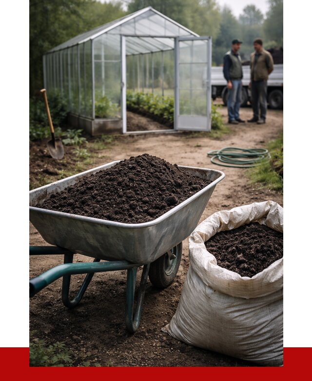 Чернозем для теплицы в Москве с доставкой от 1542 р. | ПРОНЕРУДМск