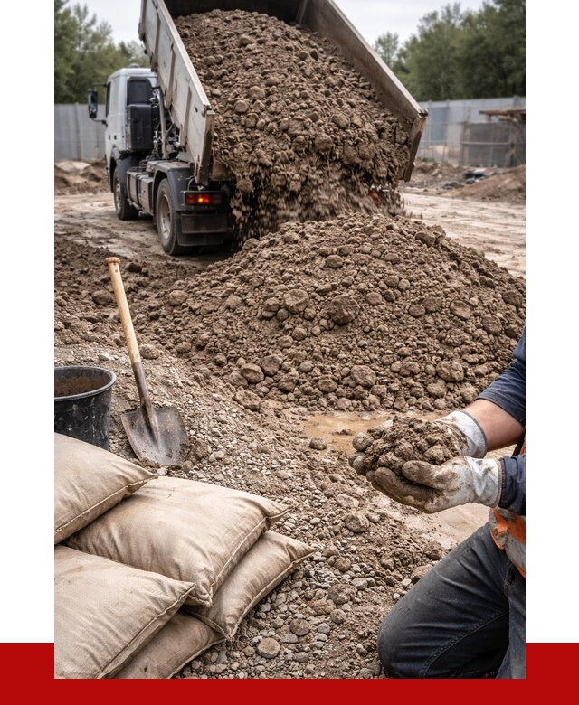 Купить глина для засыпки в Москве от 1233 р. за куб | ПРОНЕРУДМск